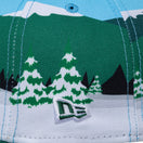 59FIFTY South Park Bus Stop プリント グリーンバイザー