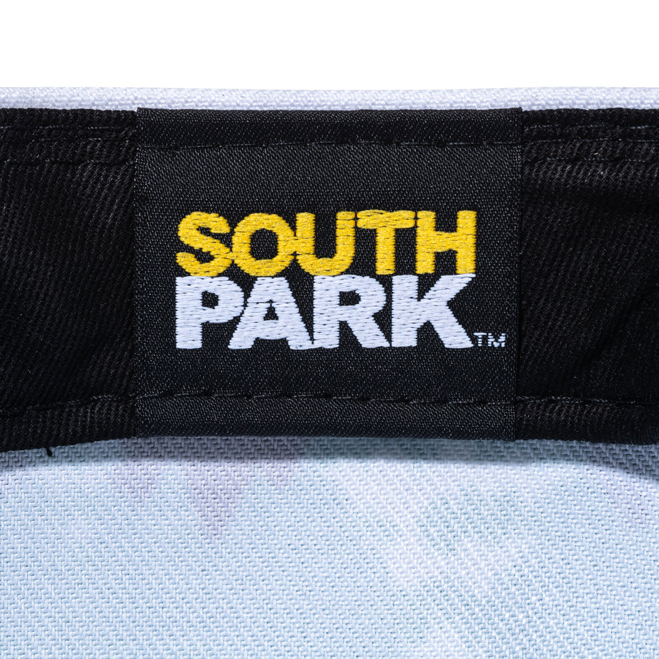 59FIFTY South Park Bus Stop プリント グリーンバイザー