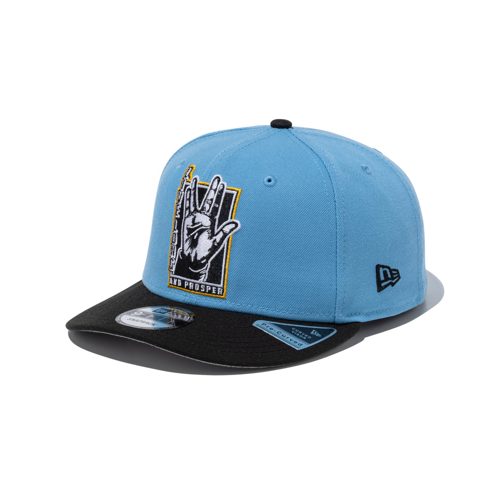 PC 9FIFTY STAR TREK 60th Live Long and Prosper スカイブルー ブラックバイザー
