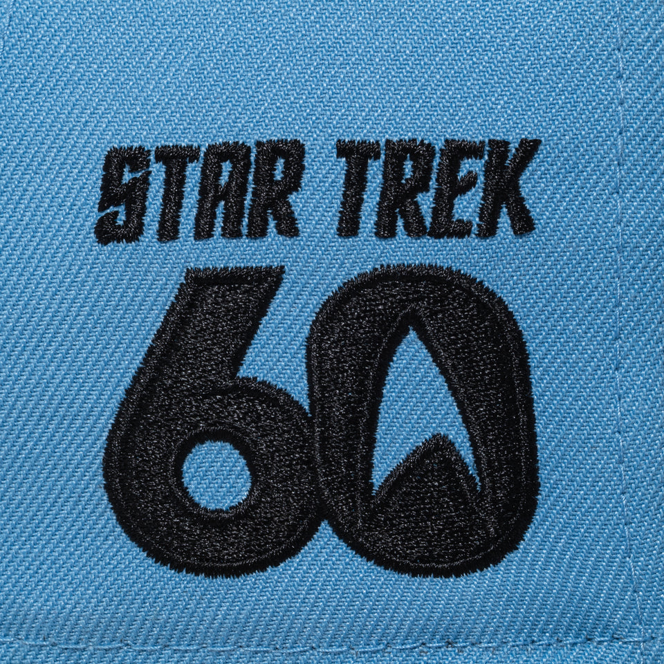 PC 9FIFTY STAR TREK 60th Live Long and Prosper スカイブルー ブラックバイザー