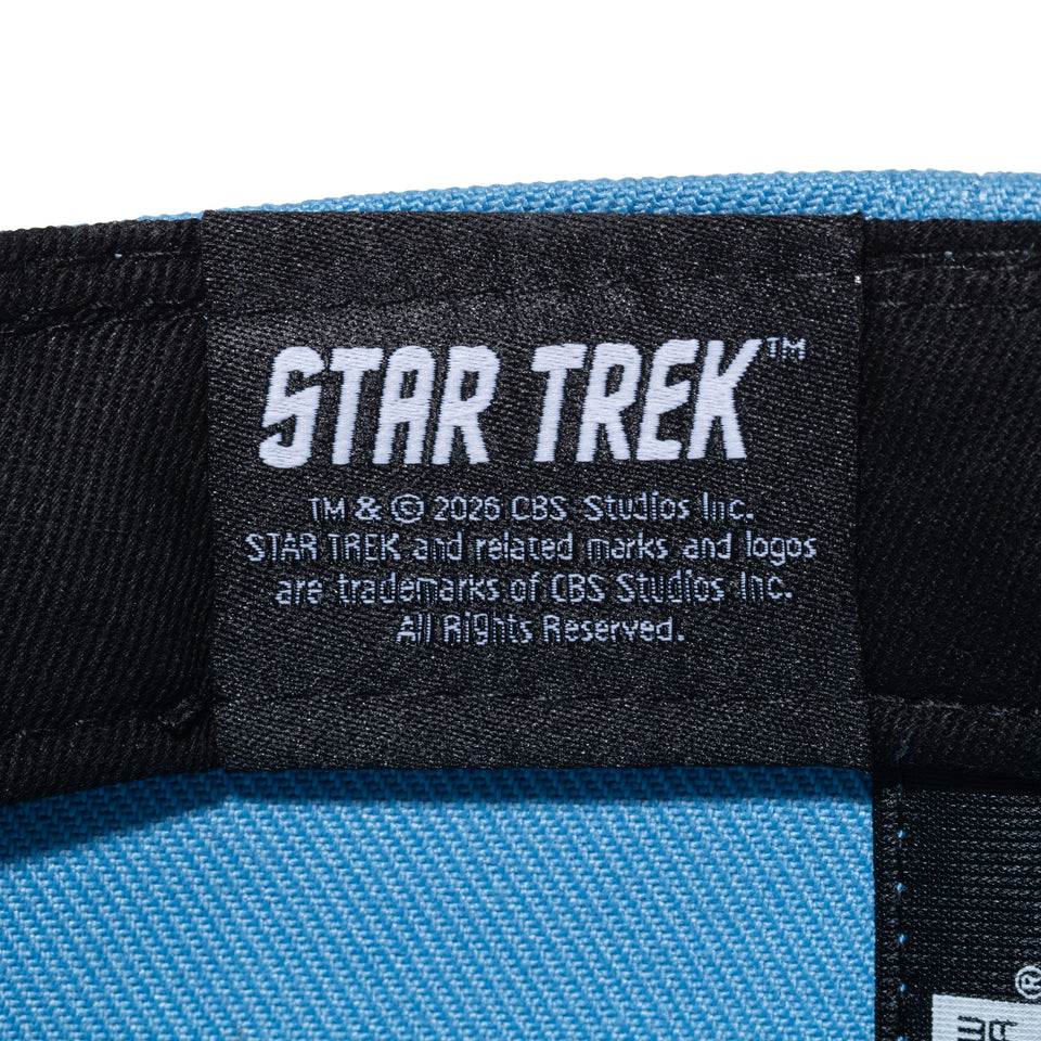 PC 9FIFTY STAR TREK 60th Live Long and Prosper スカイブルー ブラックバイザー