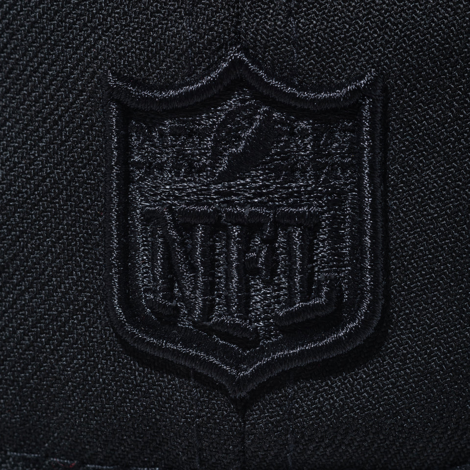 59FIFTY Logo Scramble NFL オールオーバー ブラック