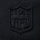 59FIFTY Logo Scramble NFL オールオーバー ブラック