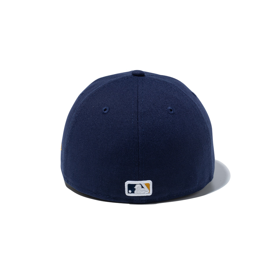 美品！New Era 59FIFTY キャップ 7 1/4 ブリュワーズ Milwaukee Brewers Navy Blue New Era 59Fifty Fitted Size 7 1/4 Hat