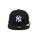 PC 59FIFTY MLB Black & White ニューヨーク・ヤンキース ブラック