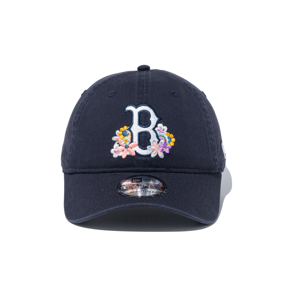 9TWENTY Flower ボストン・レッドソックス ネイビー