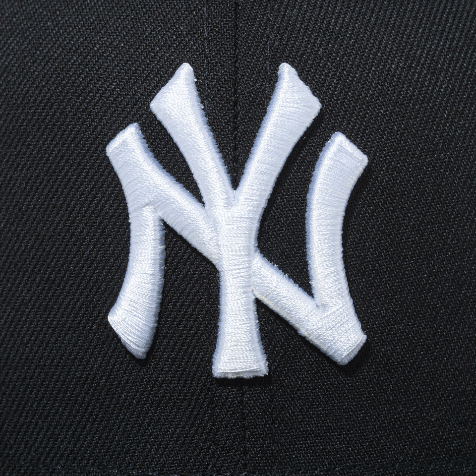 PC 59FIFTY MLB Black & White ニューヨーク・ヤンキース ブラック