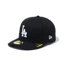 PC 59FIFTY MLB Black & White ロサンゼルス・ドジャース ブラック