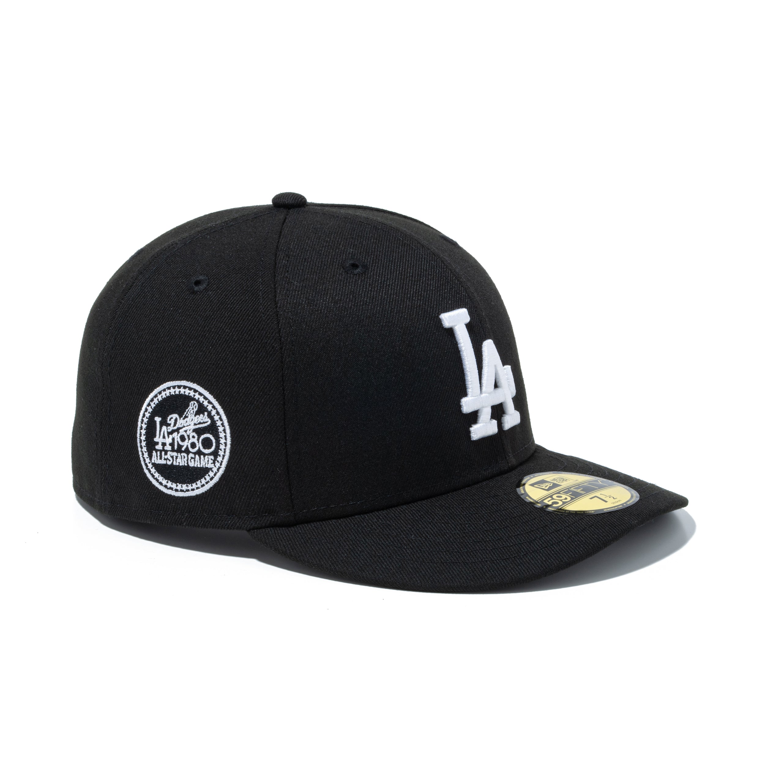 PC 59FIFTY MLB Black & White ロサンゼルス・ドジャース ブラック