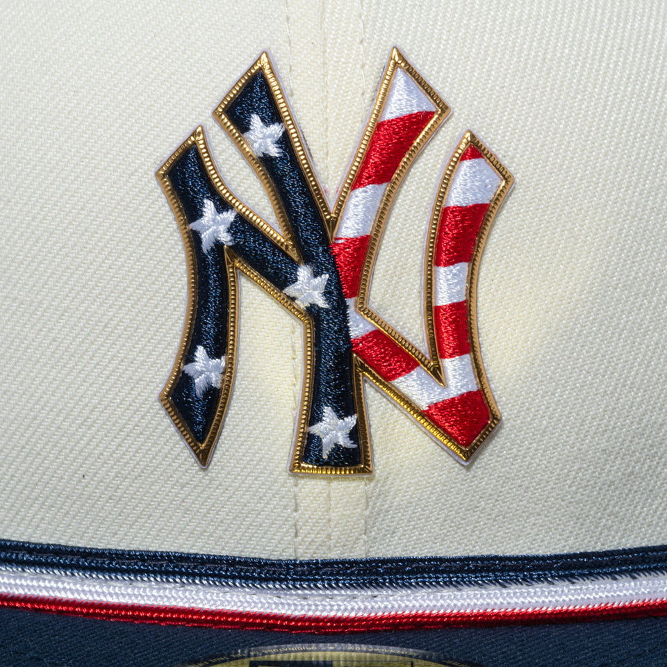 59FIFTY オンフィールド 2026 MLB 4th of July ニューヨーク・ヤンキース クロームホワイト