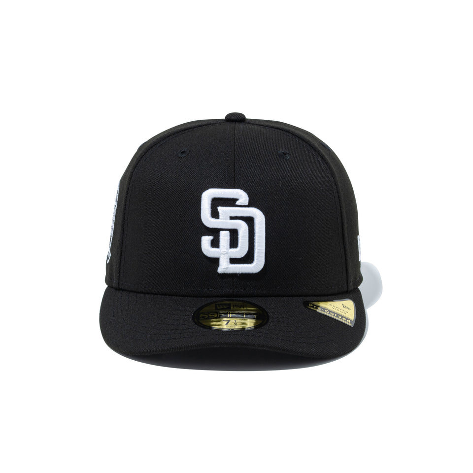 PC 59FIFTY MLB Black & White サンディエゴ・パドレス ブラック