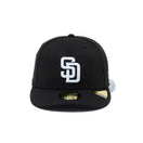 PC 59FIFTY MLB Black & White サンディエゴ・パドレス ブラック