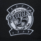 PC 59FIFTY MLB Black & White サンディエゴ・パドレス ブラック