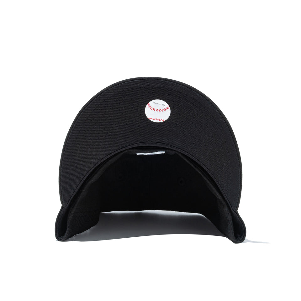 PC 59FIFTY MLB Black & White ボルティモア・オリオールズ ブラック