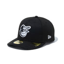 PC 59FIFTY MLB Black & White ボルティモア・オリオールズ ブラック