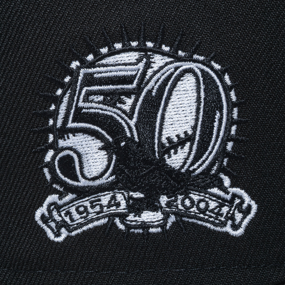 PC 59FIFTY MLB Black & White ボルティモア・オリオールズ ブラック