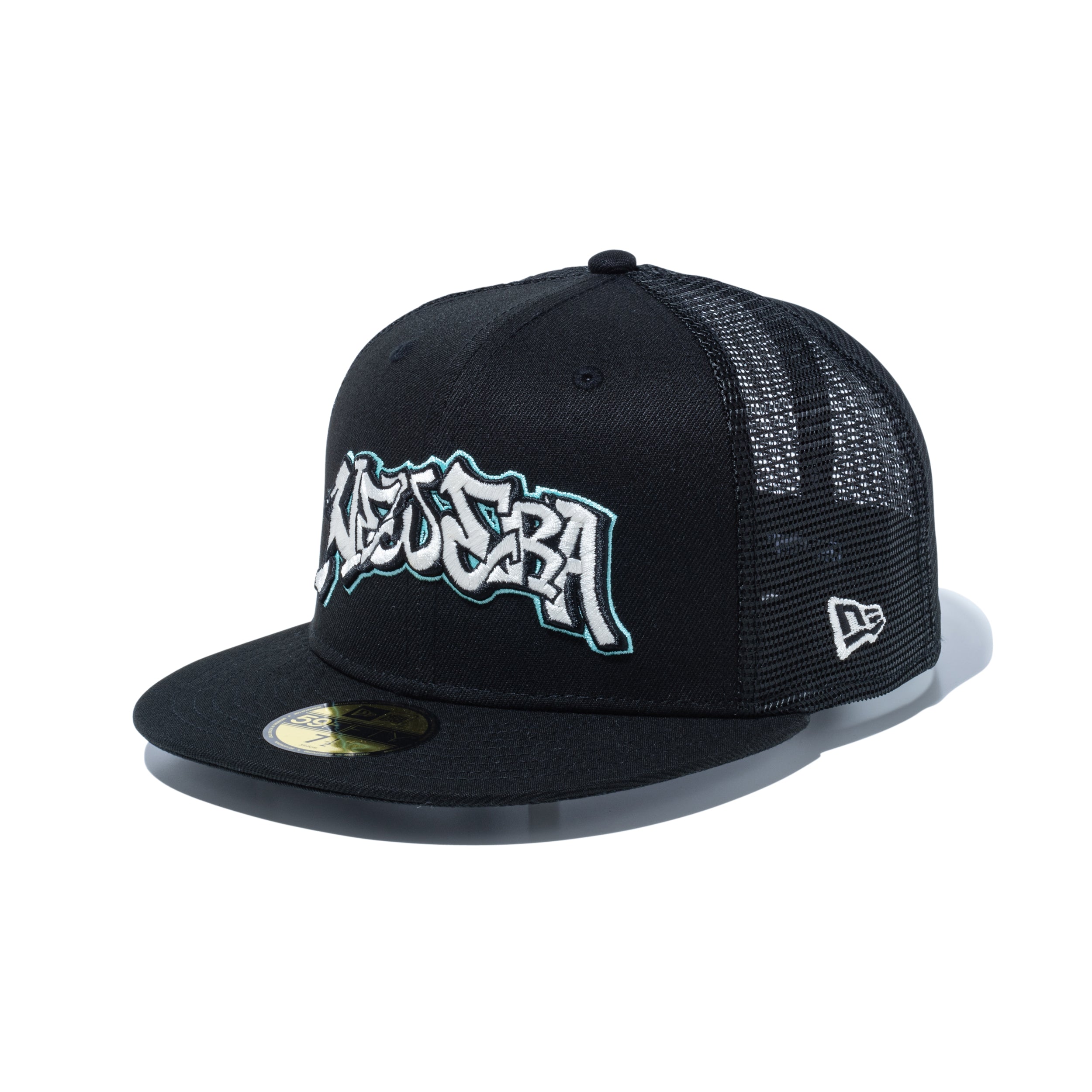 59FIFTY トラッカー Throw up Logo ブラック | ニューエラオンラインストア