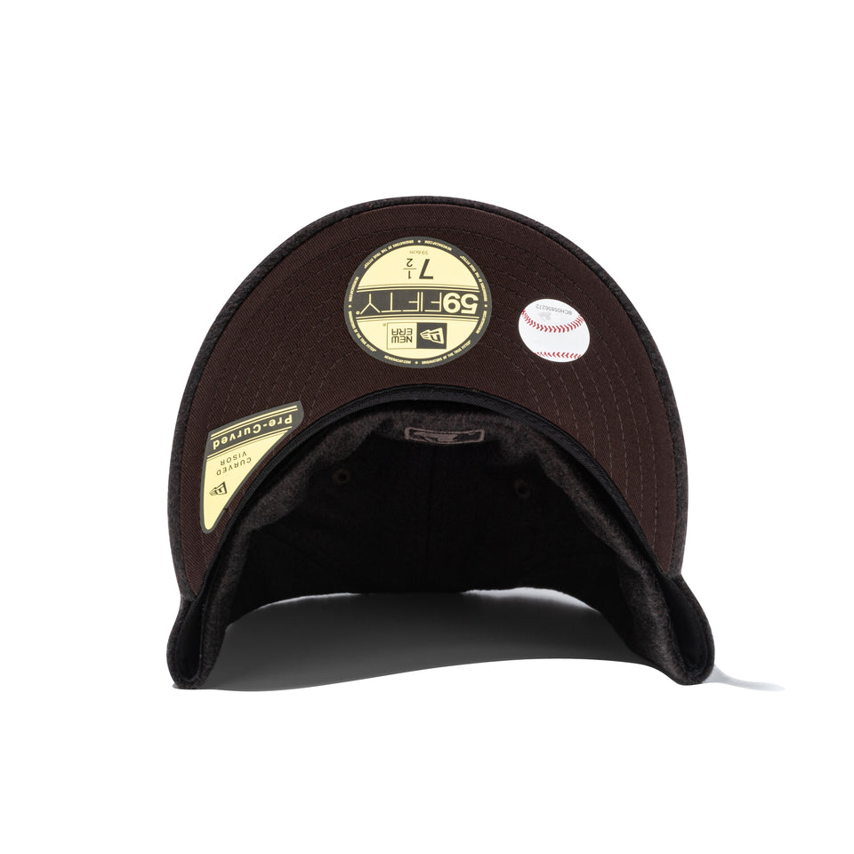 PC 59FIFTY Cashmere カシミヤ ニューヨーク・ヤンキース ブラウン