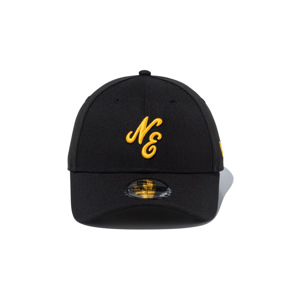 激レア大人気Ra dyブラック ネオンイエロー ロゴ トレーナーS一点のみ 9FORTY Color Variation クラシックロゴ ブラック × イエロー