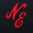 PC 59FIFTY Color Variation クラシックロゴ ブラック × レッド