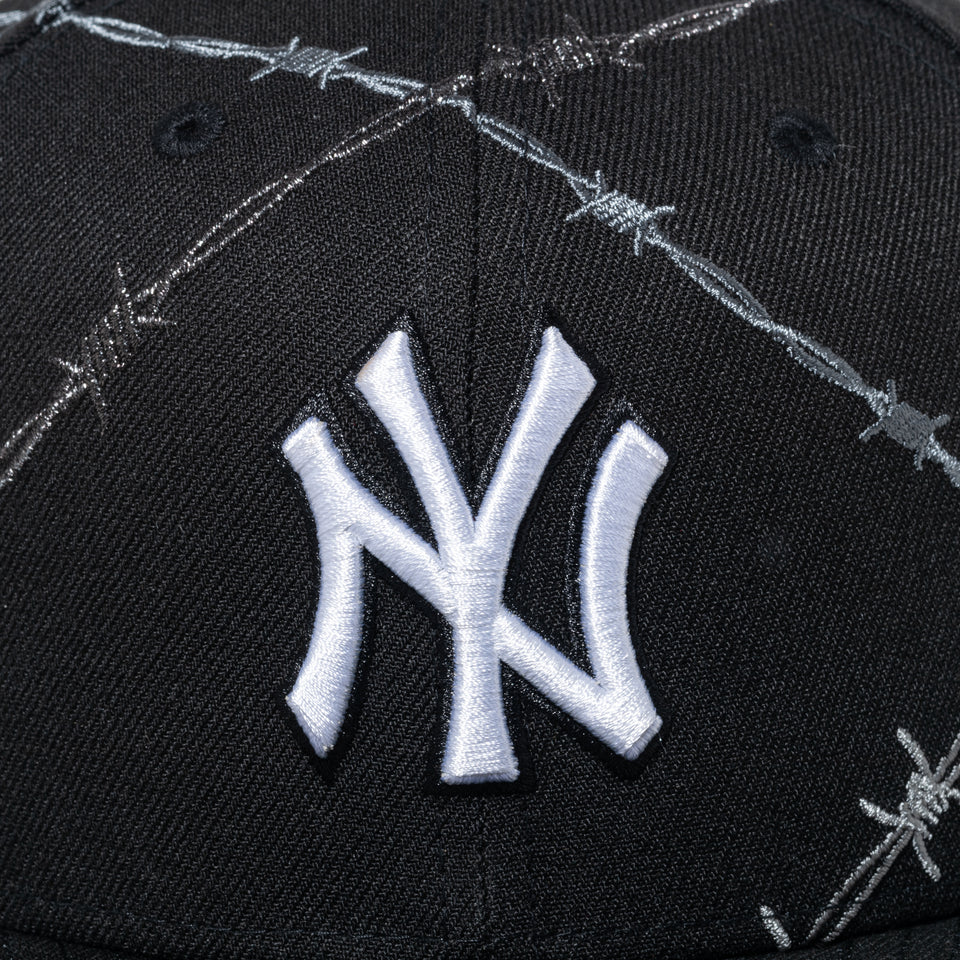 59FIFTY Halloween Collection Wire ニューヨーク・ヤンキース ブラック