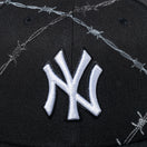 59FIFTY Halloween Collection Wire ニューヨーク・ヤンキース ブラック