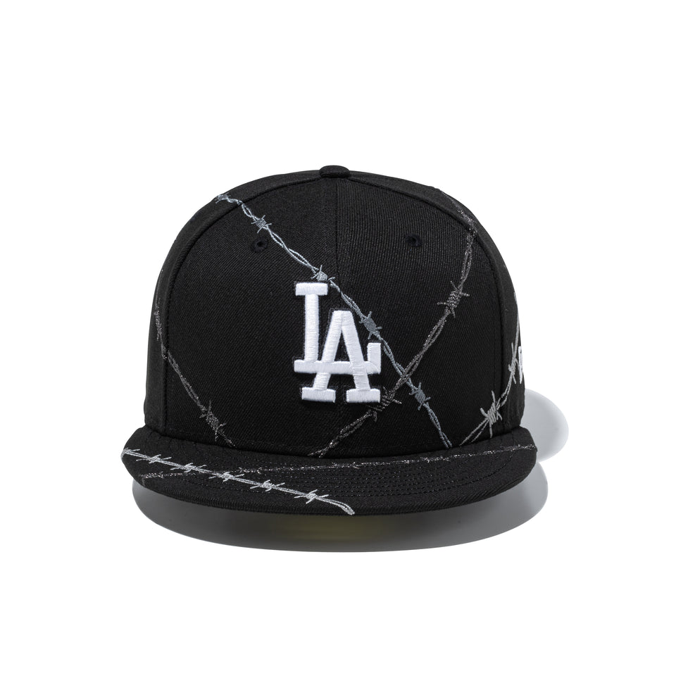 59FIFTY Halloween Collection Wire ロサンゼルス・ドジャース ブラック