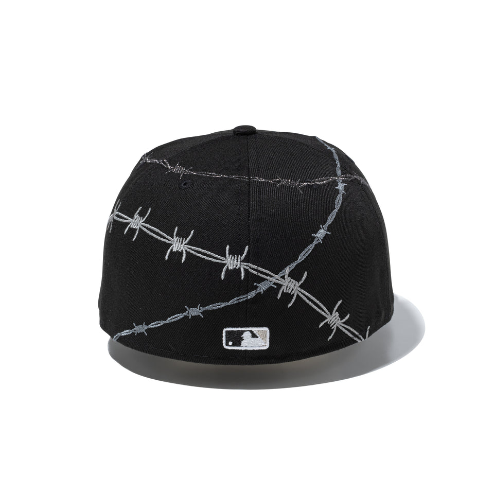 59FIFTY Halloween Collection Wire ロサンゼルス・ドジャース ブラック