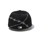 59FIFTY Halloween Collection Wire ロサンゼルス・ドジャース ブラック