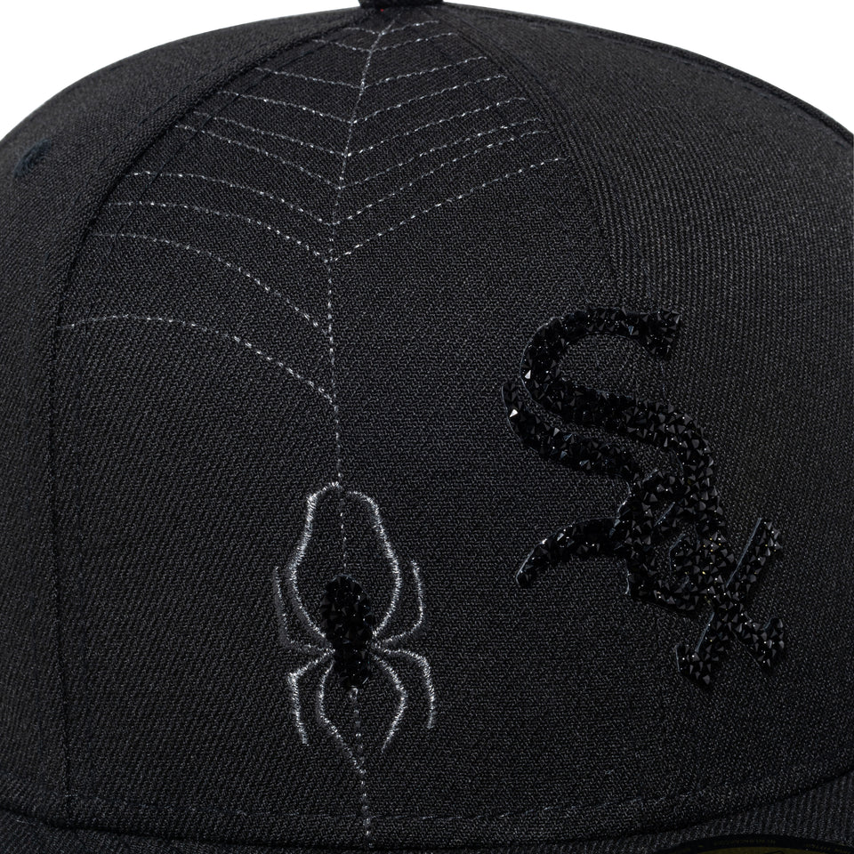 59FIFTY Halloween Collection Spider Web シカゴ・ホワイトソックス ブラック