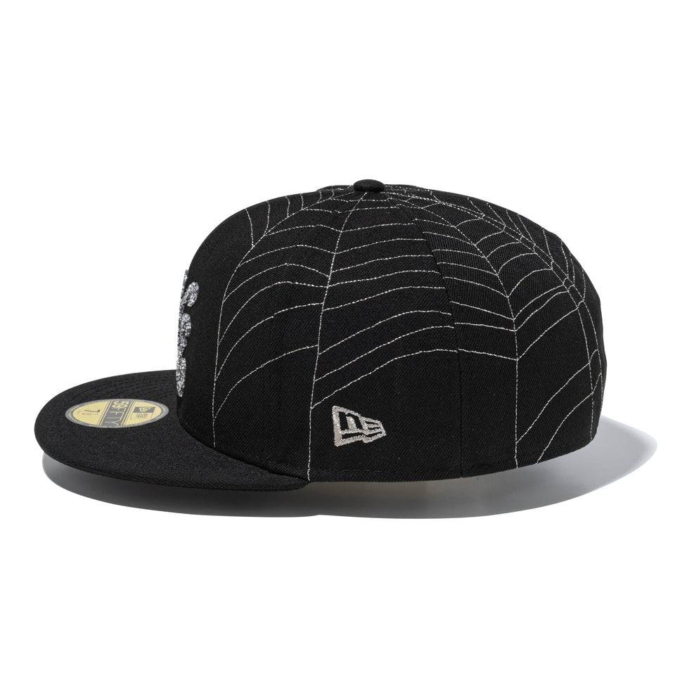 59FIFTY Halloween Collection Spider Web クラシックロゴ ブラック