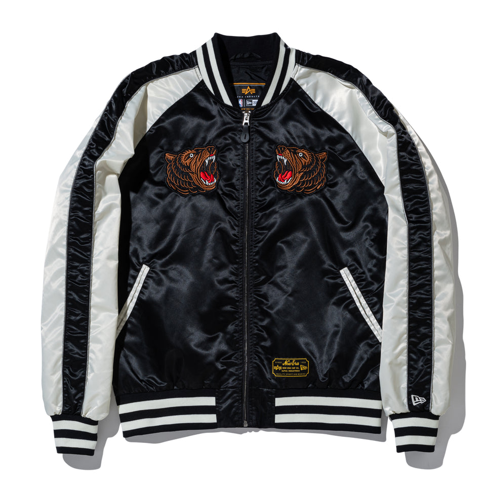スーベニア ジャケット Alpha Industries x NBA All-Star Game 2026 ブラック/クロームホワイト