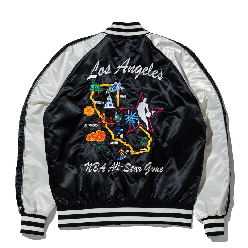スーベニア ジャケット Alpha Industries x NBA All-Star Game 2026 ブラック/クロームホワイト