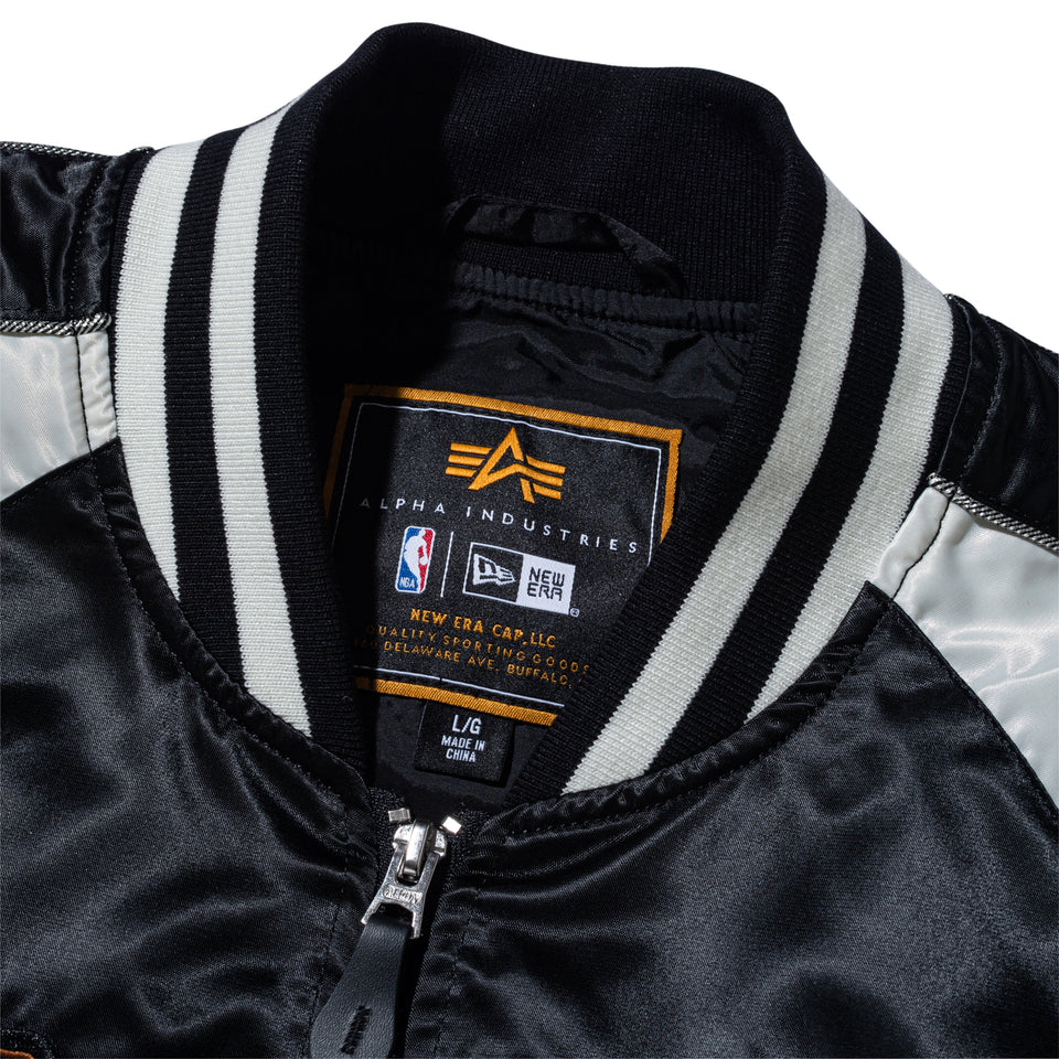 スーベニア ジャケット Alpha Industries x NBA All-Star Game 2026 ブラック/クロームホワイト
