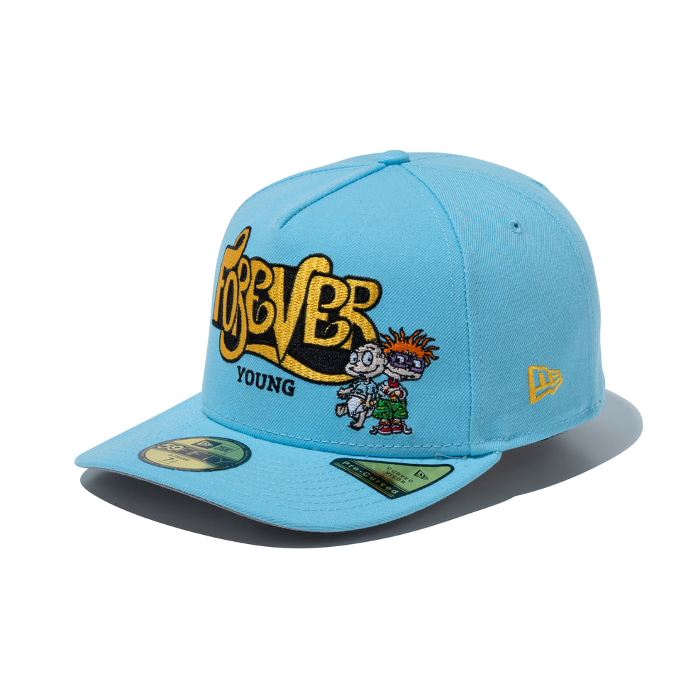 PC 59FIFTY A-Frame Rugrats ラグラッツ FOREVER YOUNG スカイブルー