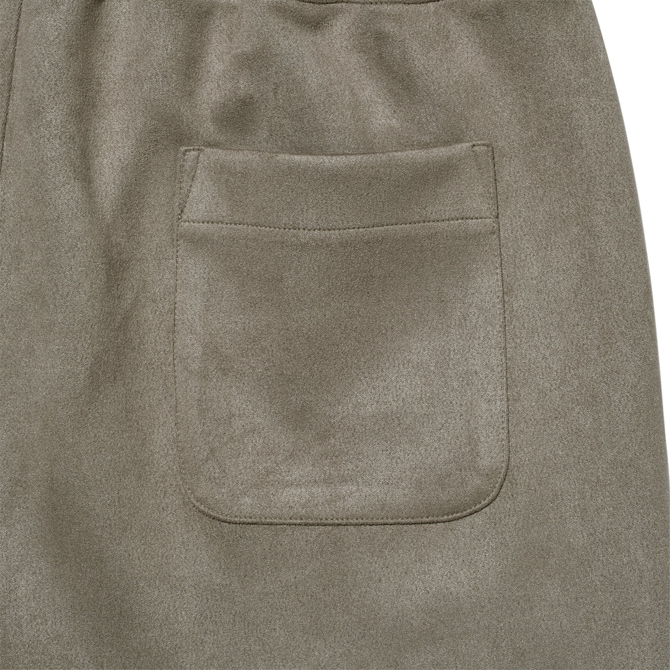 ポリスウェード パンツ グレー