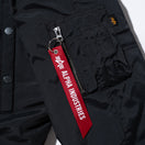 N-3B パーカージャケット Alpha Industries ニューヨーク・ヤンキース ブラック
