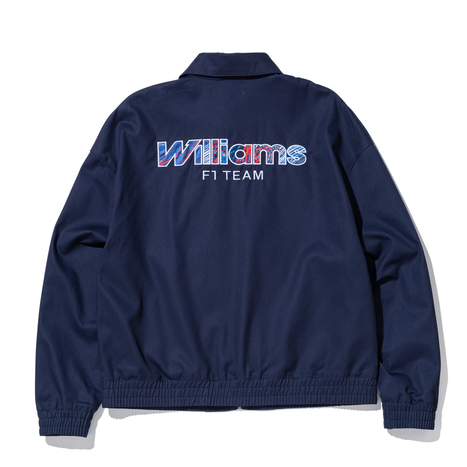 ワークジャケット Atlassian Williams F1 Team アトラシアン・ウィリアムズF1チーム Silverstone Race Special ネイビー
