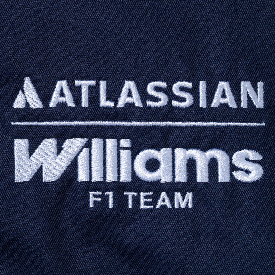 ワークジャケット Atlassian Williams F1 Team アトラシアン・ウィリアムズF1チーム Silverstone Race Special ネイビー