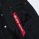 N-3B パーカージャケット Alpha Industries ロサンゼルス・ドジャース ブラック