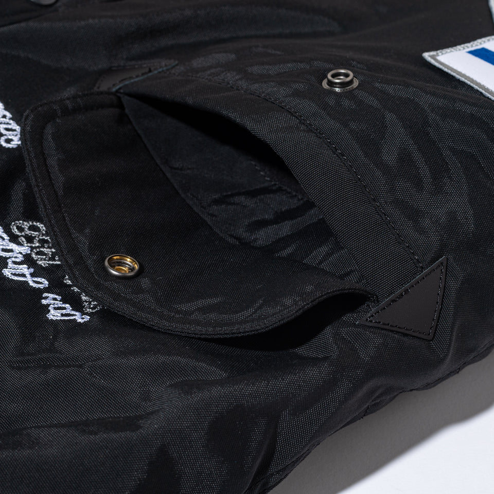 N-3B パーカージャケット Alpha Industries ロサンゼルス・ドジャース ブラック