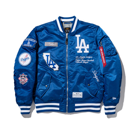 ドジャースジャンバー MA-1 ボンバージャケット Alpha Industries ロサンゼルス