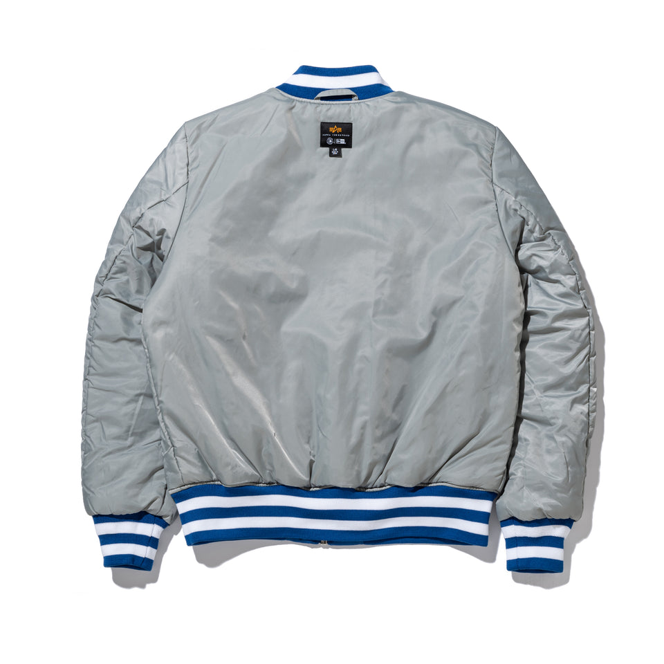 MA-1 ボンバージャケット Alpha Industries ロサンゼルス・ドジャース ブルー