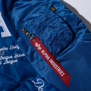 MA-1 ボンバージャケット Alpha Industries ロサンゼルス・ドジャース ブルー