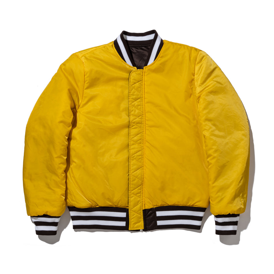 MA-1 ボンバージャケット Alpha Industries サンディエゴ・パドレス ブラウン