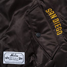 MA-1 ボンバージャケット Alpha Industries サンディエゴ・パドレス ブラウン