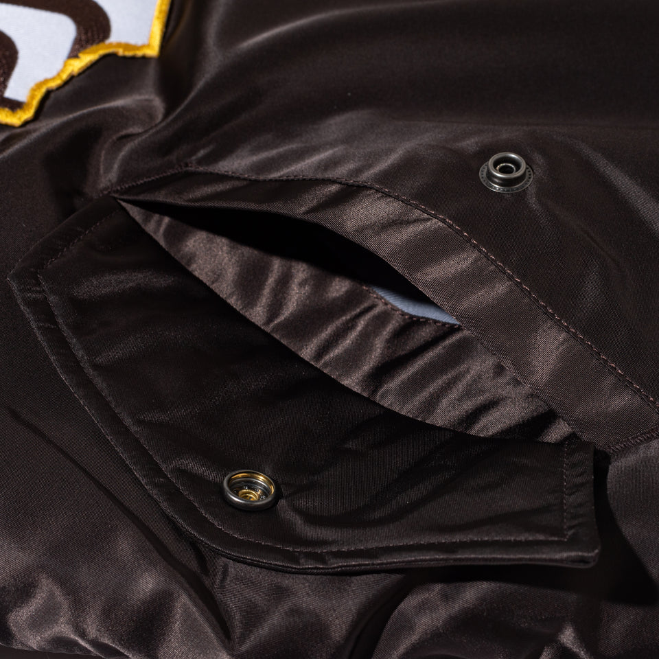 MA-1 ボンバージャケット Alpha Industries サンディエゴ・パドレス ブラウン