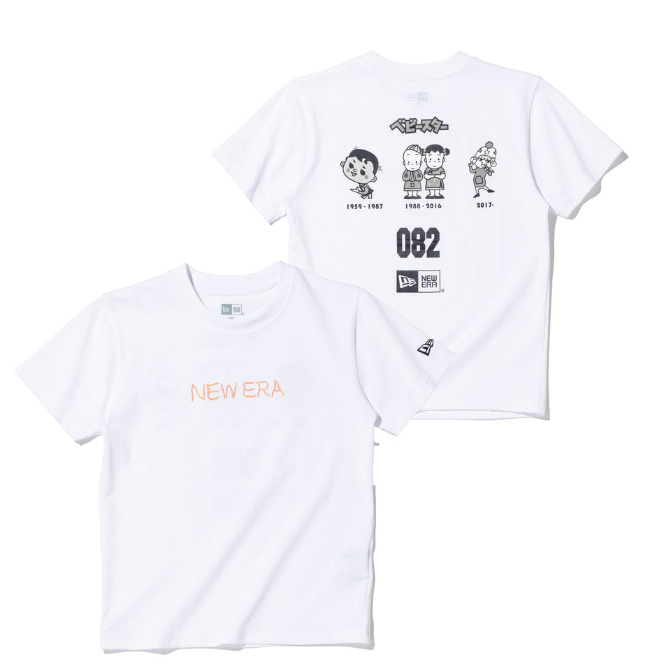 Youth コットン Tシャツ おやつカンパニー ベビースターラーメン NEW ERA ホワイト