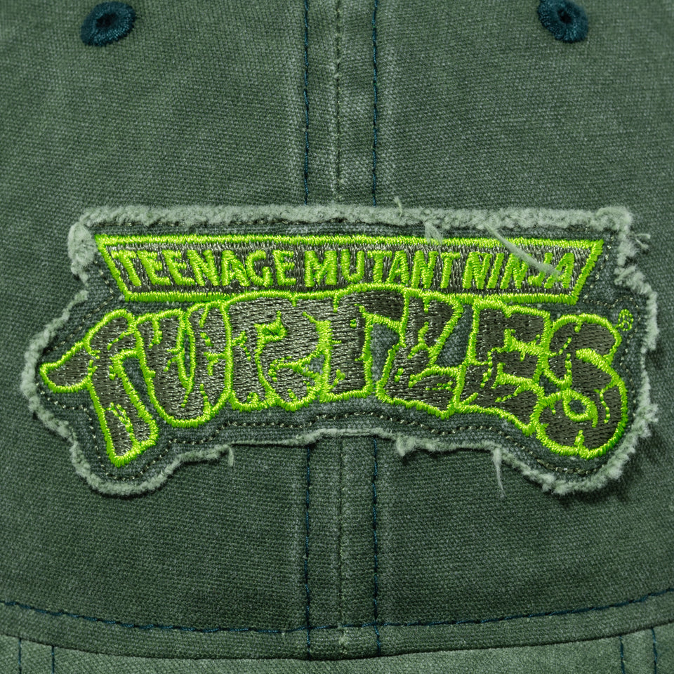 9TWENTY Teenage Mutant Ninja Turtles ティーンエイジ・ミュータント・ニンジャ・タートルズ タイトルロゴ ダークグリーン