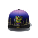 59FIFTY A-Frame Teenage Mutant Ninja Turtles ティーンエイジ・ミュータント・ニンジャ・タートルズ Cityscape パープル